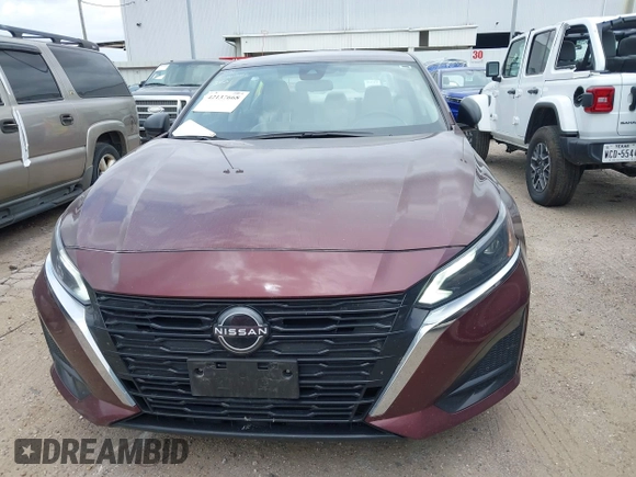 2024 Nissan Altima SV with VIN 1N4BL4DV1RN323542, listed as a IAAI auction lot 42137668 with 36,249 mi miles and . Bid and sale history available at carsss.com. Image 12.
