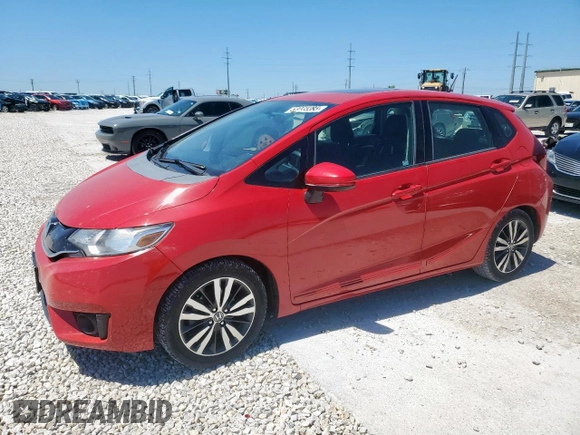 2015 Honda Fit EX-L with VIN 3HGGK5H88FM703336, listed as a Copart auction lot 53045285 with 83,128 mi miles and Clean title. Bid and sale history available at DreamBid. Image 1.