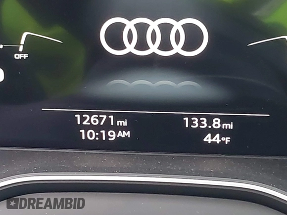 2023 Audi Q5 Sportback S line Premium Plus with VIN WA15AAFY7P2119257, listed as a IAAI auction lot 41413204 with 12,671 mi miles and . Bid and sale history available at DreamBid. Image 16.