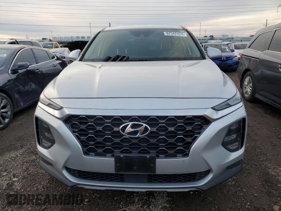 2019 Hyundai Santa Fe SEL Plus z VIN 5NMS33AD2KH100204, wystawiony jako Copart lot #82542424 z przebiegiem 56 214 mil mil oraz Szkody całkowita. Historia ofert i sprzedaży dostępna na DreamBid. Obrazek 5.
