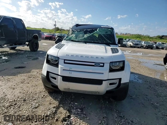 2023 Land Rover Defender S with VIN SALEJ7EX2P2158154, listed as a Copart auction lot 46595065 with 13,045 mi miles and Salvage title. Bid and sale history available at DreamBid. Image 11.