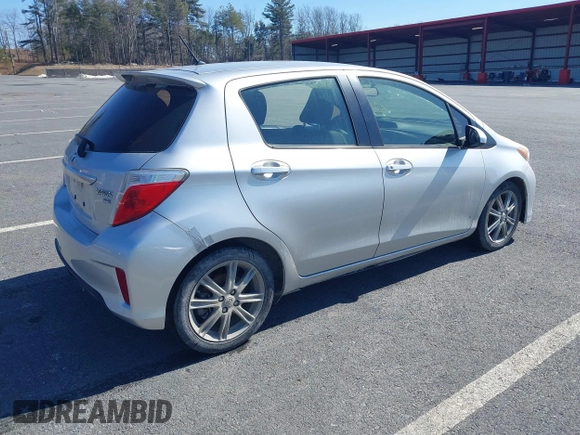 2013 Toyota Yaris L with VIN JTDKTUD3XDD558030, listed as a IAAI auction lot 41775567 with 246,051 mi miles. Bid and sale history available at carsss.com. Image 4.