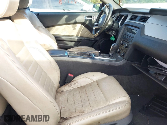 2013 Ford Mustang V6 with VIN 1ZVBP8AM1D5254018, listed as a IAAI auction lot 42738081 with 231,643 mi miles and . Bid and sale history available at DreamBid. Image 5.