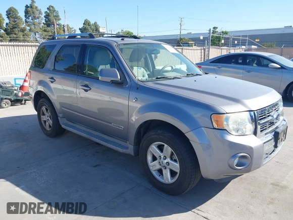 2008 Ford Escape Hybrid with VIN 1FMCU49H78KE79028, listed as a IAAI auction lot 42283170 with 131,642 mi miles and . Bid and sale history available at DreamBid. Image 1.