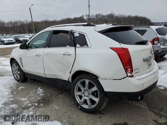 2011 Cadillac SRX Premium Collection with VIN 3GYFNCEY6BS536324, listed as a Copart auction lot 45855275 with 185,441 mi miles and Salvage Title. Bid and sale history available at carsss.com. Image 2.