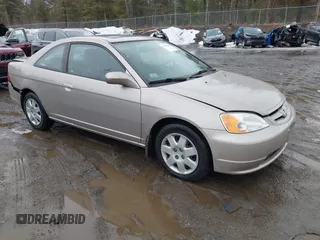 2002 Honda Civic EX with VIN 1HGEM219X2L064097, listed as a IAAI auction lot 41733230 with 70,046 mi miles. Bid and sale history available at carsss.com. Image 1.