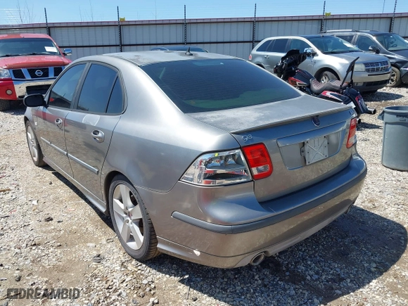 2006 Saab 9-3 Aero with VIN YS3FH46U561137161, listed as a IAAI auction lot 41973943 with 115,475 mi miles. Bid and sale history available at carsss.com. Image 3.