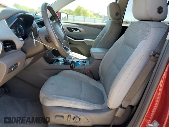 2019 Chevrolet Traverse LT Cloth with VIN 1GNERGKW8KJ299683, listed as a Copart auction lot 53115735 with 148,871 mi miles and Non repairable. Bid and sale history available at DreamBid. Image 7.