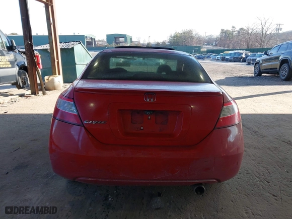 2008 Honda Civic Cpe EX-L with VIN 2HGFG12928H574695, listed as a IAAI auction lot 41345378 with 174,996 mi miles. Bid and sale history available at carsss.com. Image 17.