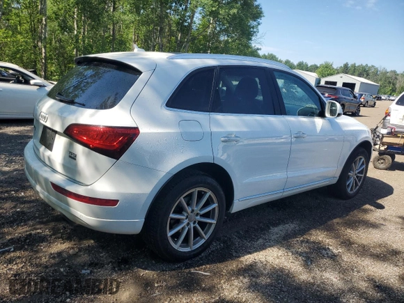 2017 Audi Q5 with VIN WA1V2AFP9HA035193, listed as a Copart auction lot 62056575 with 99,296 mi miles and Clean title. Bid and sale history available at DreamBid. Image 3.