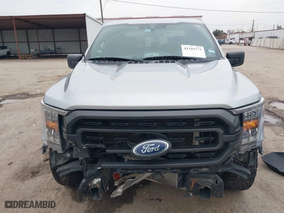 2021 Ford F-150 XL with VIN 1FTEW1C85MFB53536, listed as a IAAI auction lot 41343773 with 101,407 mi miles. Bid and sale history available at carsss.com. Image 12.