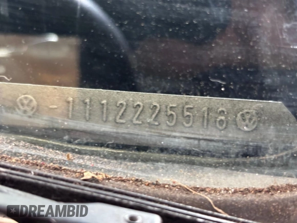 1971 Volkswagen Beetle with VIN 1112225516, listed as a Copart auction lot 64374845 with 84,201 mi miles and Salvage title. Bid and sale history available at DreamBid. Image 10.