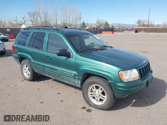 1999 Jeep Grand Cherokee Limited with VIN 1J4GW68N4XC544651, listed as a IAAI auction lot 41742346 with 94,904 mi miles and . Bid and sale history available at DreamBid. Image 1.