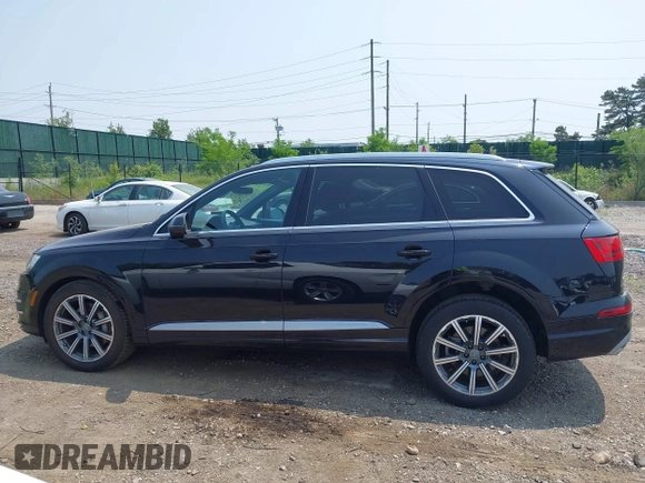 2017 Audi Q7 Premium Plus with VIN WA1LAAF73HD019855, listed as a IAAI auction lot 42449954 with 70,140 mi miles and . Bid and sale history available at DreamBid. Image 14.