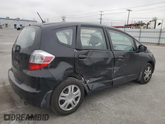 2010 Honda Fit with VIN JHMGE8H24AS010748, listed as a Copart auction lot 53756565 with 65,302 mi miles and Salvage Title. Bid and sale history available at carsss.com. Image 3.