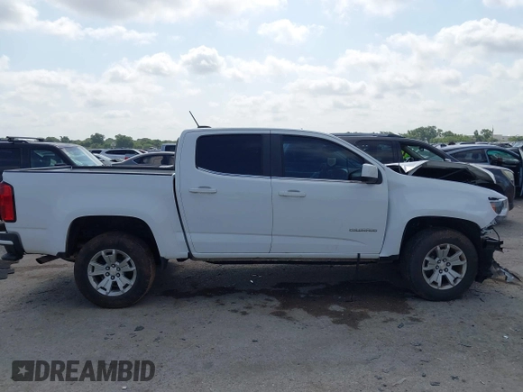 2020 Chevrolet Colorado 2WD LT with VIN 1GCGSCEN5L1160436, listed as a IAAI auction lot 42530141 with 83,751 mi miles and . Bid and sale history available at DreamBid. Image 14.