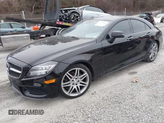 2016 Mercedes-Benz CLS with VIN WDDLJ6FB6GA186496, listed as a IAAI auction lot 41373905 with 1 mi miles. Bid and sale history available at carsss.com. Image 2.
