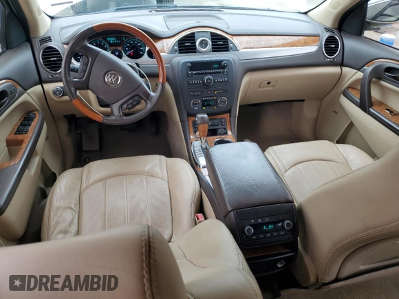 2012 Buick Enclave Leather with VIN 5GAKRCED8CJ270993, listed as a Copart auction lot 84699014 with 164,454 mi miles and Salvage Title. Bid and sale history available at carsss.com. Image 8.