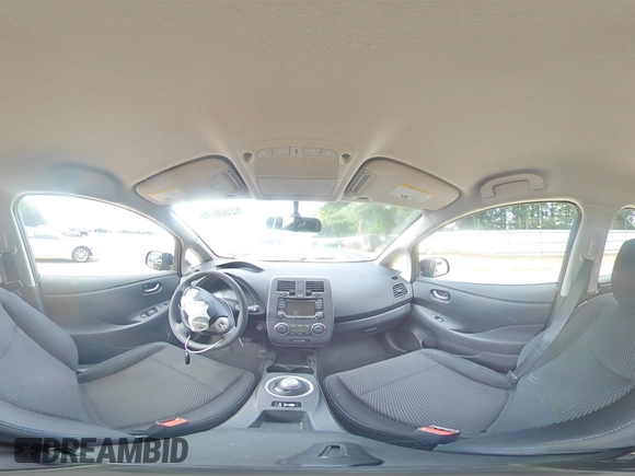 2017 Nissan LEAF S with VIN 1N4BZ0CP3HC311462, listed as a Copart auction lot 62606785 with Not provided miles and Salvage title. Bid and sale history available at DreamBid. Image 14.