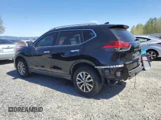 2017 Nissan Rogue SL with VIN 5N1AT2MV0HC733183, listed as a Copart auction lot 53629635 with 125,275 mi miles and Salvage Title. Bid and sale history available at carsss.com. Image 2.