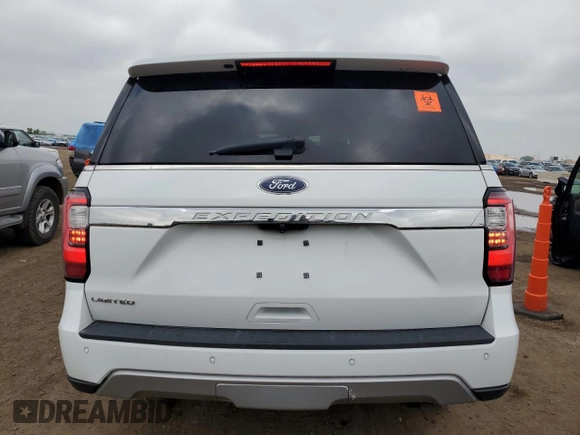 2019 Ford Expedition Limited with VIN 1FMJU2AT5KEA21165, listed as a Copart auction lot 59601525 with 119,482 mi miles and Salvage title. Bid and sale history available at DreamBid. Image 6.