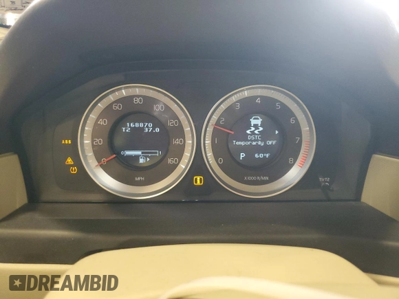 2013 Volvo XC70 3.2L with VIN YV4940BZ3D1168798, listed as a Copart auction lot 49076035 with 168,870 mi miles and Salvage Title. Bid and sale history available at DreamBid. Image 9.