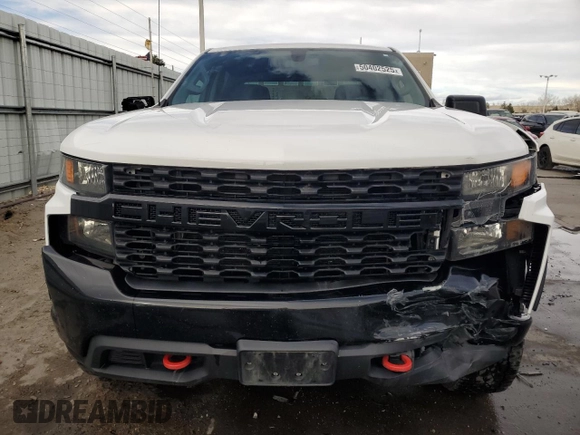 2020 Chevrolet Silverado 1500 Custom Trail Boss with VIN 3GCPYCEF9LG191567, listed as a Copart auction lot 50402525 with 81,834 mi miles and Salvage Title. Bid and sale history available at DreamBid. Image 5.