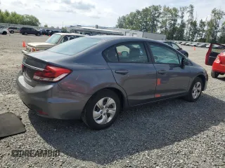 2013 Honda Civic LX z VIN 19XFB2F52DE232289, wystawiony jako Copart lot #60926785 z przebiegiem 134 266 mil mil oraz Szkoda całkowita • Salvage title. Historia ofert i sprzedaży dostępna na DreamBid. Obrazek 3.
