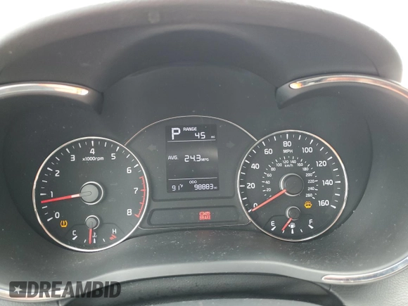 2018 Kia Forte5 LX with VIN KNAFK5A83J5772970, listed as a Copart auction lot 69074324 with 98,883 mi miles and Salvage Title. Bid and sale history available at carsss.com. Image 9.