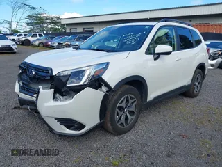 2023 Subaru Forester Premium with VIN JF2SKAEC3PH400322, listed as a IAAI auction lot 42317438 with 16,400 mi miles and . Bid and sale history available at DreamBid. Image 2.