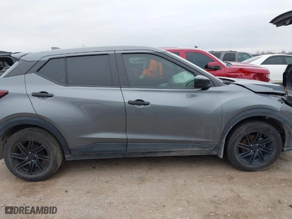 2022 Nissan Kicks S with VIN 3N1CP5BVXNL497389, listed as a IAAI auction lot 41546115 with 56,056 mi miles. Bid and sale history available at carsss.com. Image 12.