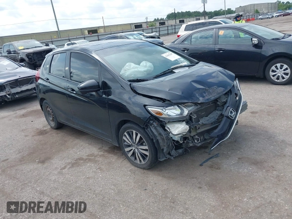 2015 Honda Fit EX-L z VIN 3HGGK5H81FM723962, wystawiony jako IAAI lot #42455367 z przebiegiem 104 859 mil mil oraz . Historia ofert i sprzedaży dostępna na DreamBid. Obrazek 1.