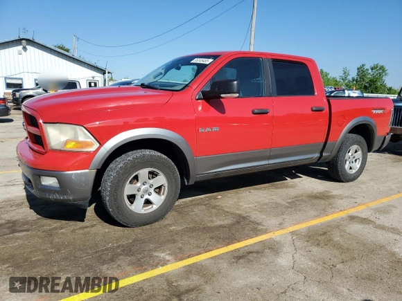 2010 Dodge 1500 SLT z VIN 1D7RV1CP8AS170464, wystawiony jako Copart lot #55245485 z przebiegiem 346 493 mil mil oraz Szkoda całkowita • Salvage title. Historia ofert i sprzedaży dostępna na DreamBid. Obrazek 1.