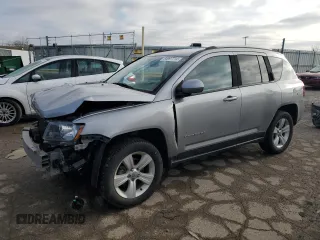 2016 Jeep Compass Latitude with VIN 1C4NJDEB8GD757624, listed as a Copart auction lot 84997714 with 140,906 mi miles and Salvage Title. Bid and sale history available at carsss.com. Image 1.