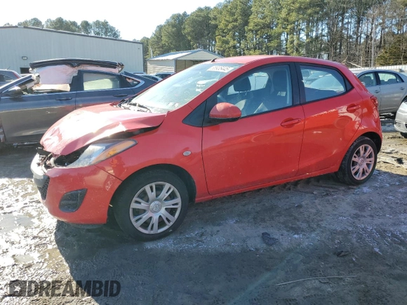 2014 Mazda 2 Sport with VIN JM1DE1KZ7E0179097, listed as a Copart auction lot 88935445 with 96,603 mi miles and Salvage Title. Bid and sale history available at carsss.com. Image 1.