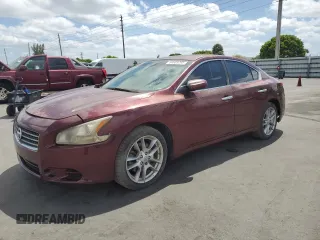 2009 Nissan Maxima SV with VIN 1N4AA51E59C809603, listed as a Copart auction lot 54609295 with 210,603 mi miles and Clean Title. Bid and sale history available at DreamBid. Image 1.