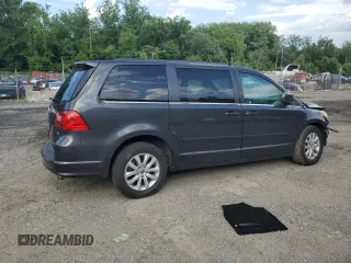 2012 Volkswagen Routan SE with VIN 2C4RVABGXCR391550, listed as a Copart auction lot 62004685 with 77,643 mi miles and Salvage title. Bid and sale history available at DreamBid. Image 3.