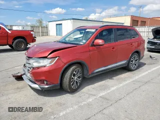 2016 Mitsubishi Outlander SE with VIN JA4AD3A33GZ038843, listed as a Copart auction lot 62566825 with 160,029 mi miles and Salvage title. Bid and sale history available at DreamBid. Image 1.