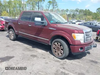2009 Ford F-150 XL with VIN 1FTPW14V09FB41119, listed as a IAAI auction lot 41911749 with 262,509 mi miles. Bid and sale history available at carsss.com. Image 1.