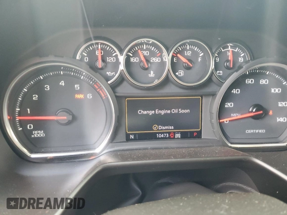 2023 Chevrolet Tahoe Commercial with VIN 1GNSKLED5PR319486, listed as a Copart auction lot 60391125 with 10,473 mi miles and Salvage title. Bid and sale history available at DreamBid. Image 9.