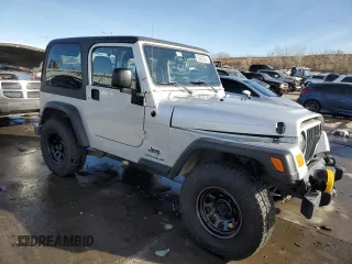 2006 Jeep Wrangler SE with VIN 1J4FA29S76P781617, listed as a Copart auction lot 85903084 with Not Provided miles and Salvage Title. Bid and sale history available at carsss.com. Image 4.