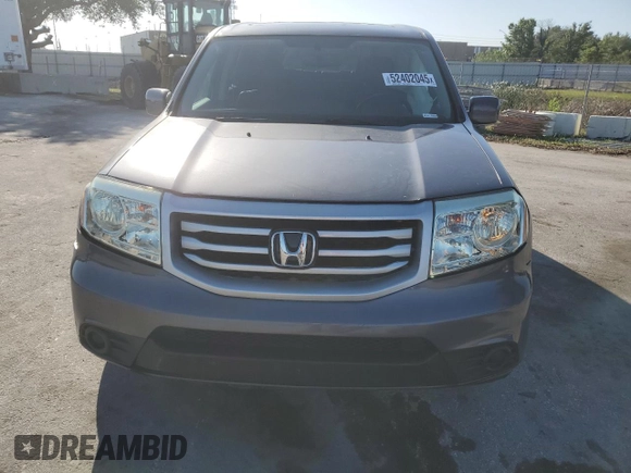 2015 Honda Pilot EX-L with VIN 5FNYF4H58FB001044, listed as a Copart auction lot 52402045 with 143,143 mi miles and Salvage Title. Bid and sale history available at carsss.com. Image 5.