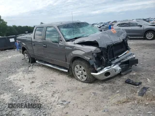 2012 Ford F-150 XL with VIN 1FTFW1EF3CFC92031, listed as a Copart auction lot 57265765 with 173,000 mi miles and Salvage title. Bid and sale history available at DreamBid. Image 4.