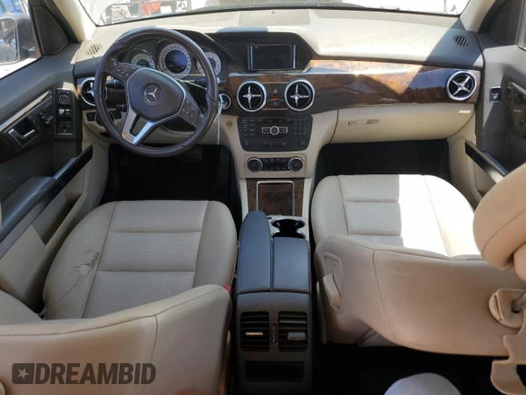 2015 Mercedes-Benz GLK 350 with VIN WDCGG5HB8FG409578, listed as a Copart auction lot 53849675 with 67,271 mi miles and Salvage Title. Bid and sale history available at DreamBid. Image 8.