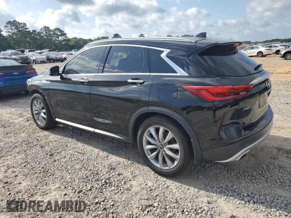 2021 Infiniti QX50 Luxe с VIN 3PCAJ5BA6MF106934, выставлен на аукционе Copart как лот 56293345 с пробегом 64 410 миль миль и Списание • Salvage title. История ставок и продаж доступна на DreamBid. Изображение 2.