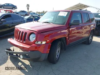 2016 Jeep Patriot Sport with VIN 1C4NJPBA4GD670087, listed as a IAAI auction lot 42141021 with 107,888 mi miles. Bid and sale history available at carsss.com. Image 2.