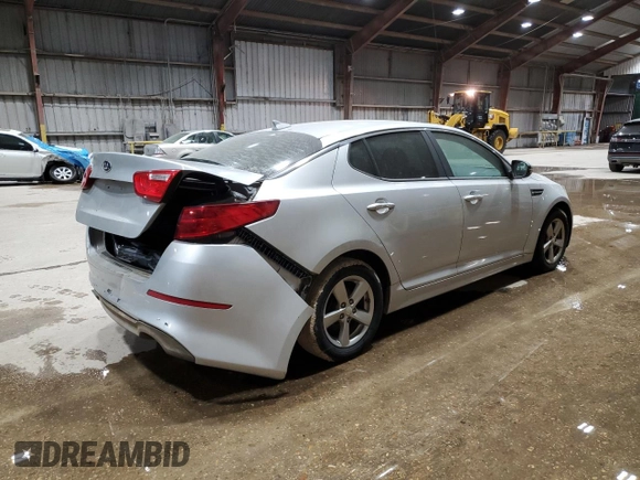 2015 Kia Optima LX with VIN 5XXGM4A70FG381720, listed as a Copart auction lot 50753425 with 161,752 mi miles and Salvage Title. Bid and sale history available at carsss.com. Image 3.