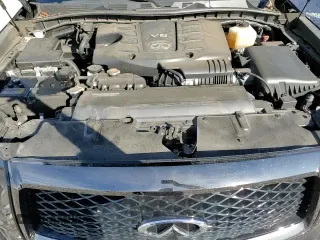 2021 Infiniti QX80 Luxe z VIN JN8AZ2AF4M9721274, wystawiony jako Copart lot #85696184 z przebiegiem 75 214 mil mil oraz Czysty tytuł • Clean title. Historia ofert i sprzedaży dostępna na DreamBid. Obrazek 16.