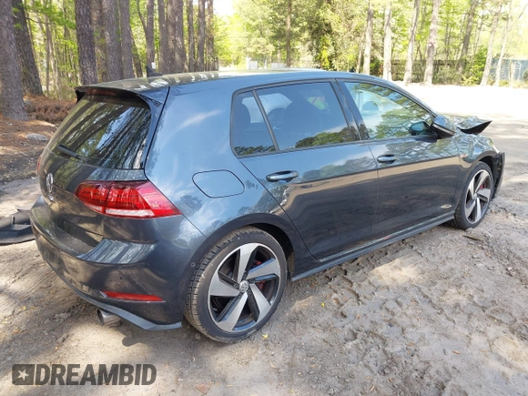 2018 Volkswagen GTI S with VIN 3VW447AU4JM255116, listed as a IAAI auction lot 42030445 with 88,737 mi miles and . Bid and sale history available at DreamBid. Image 4.
