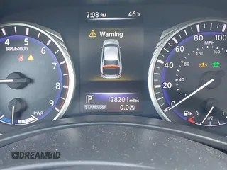 2014 Infiniti Q50 Hybrid Sport with VIN JN1AV7AR7EM703030, listed as a IAAI auction lot 41661844 with 128,202 mi miles. Bid and sale history available at carsss.com. Image 15.